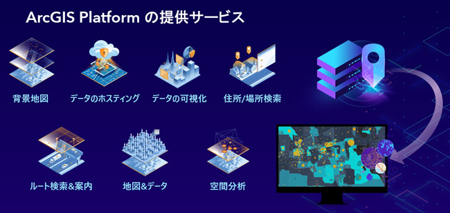 ESRIジャパン、地図システム・アプリの開発環境「ArcGIS Platform」を提供開始