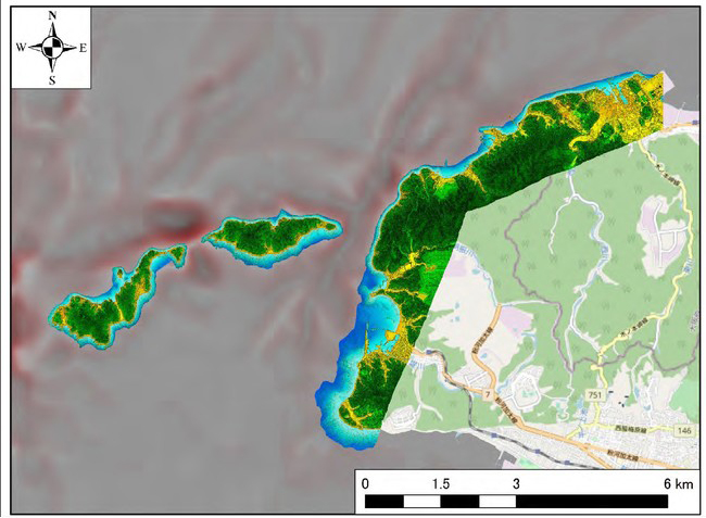 アジア航測、海底地形マップサービス「釣りドコ」に和歌山市の「加太・友ヶ島エリア」を追加