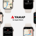 ヤマップがApple Watchに対応、地図表示とデータ表示の2モードを切り替え可能